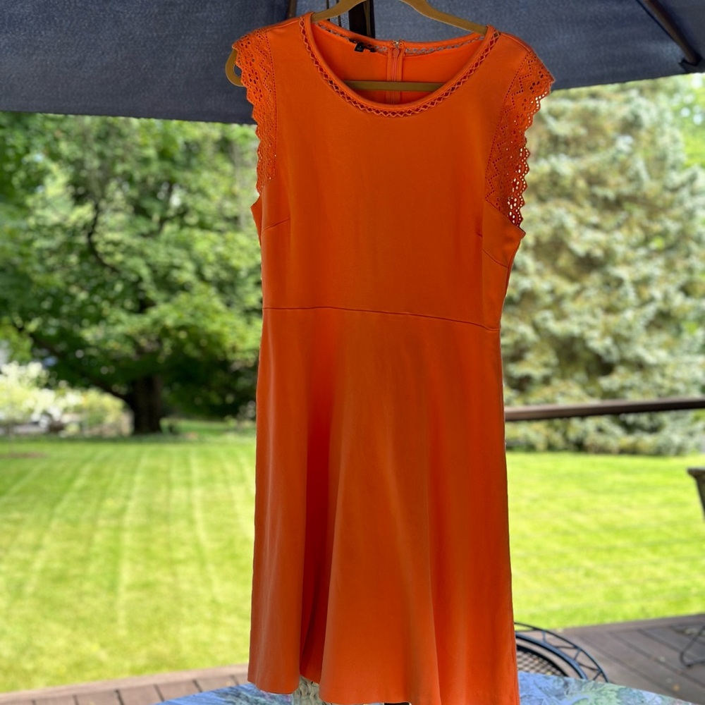 Tangerine Cotton Dress